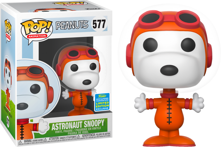 Купить Peanuts - Astronaut Snoopy Pop! Vinyl Figure (2019 Summer Convention Exclusive) 