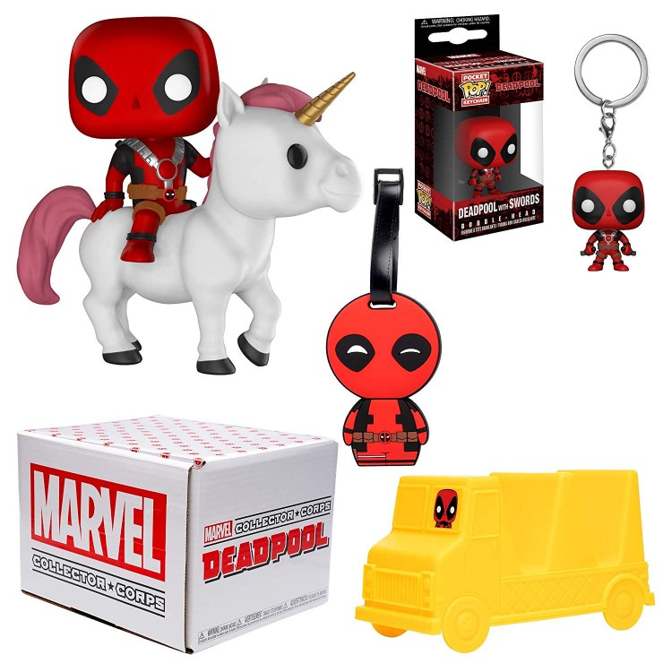 Купить Funko Marvel Collector Corps Box, Deadpool Theme (Без коробки) 
