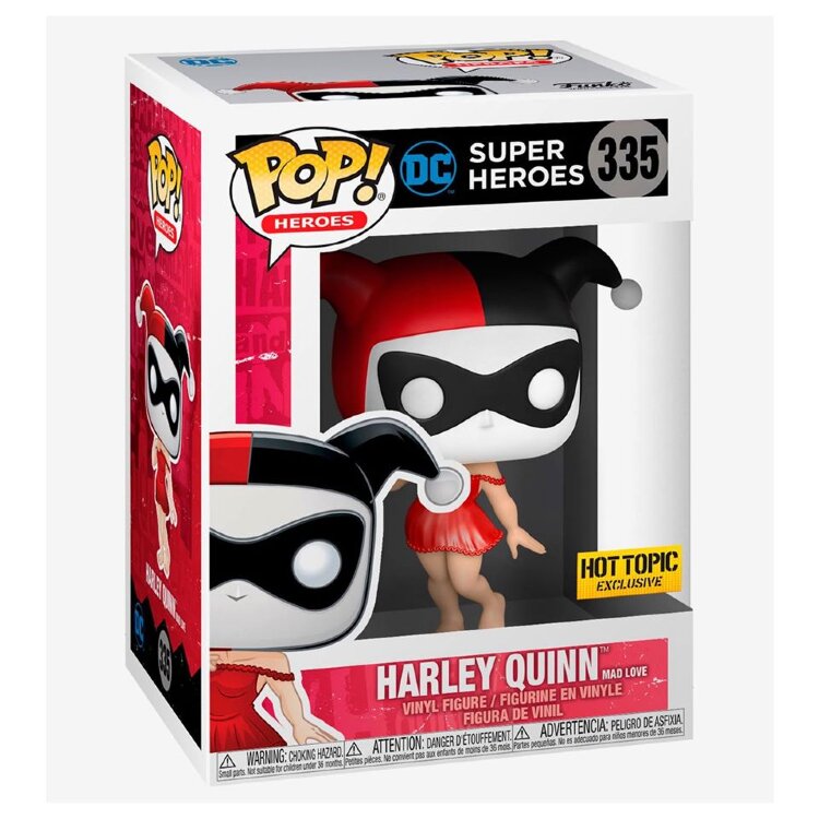 Купить Funko DC Comics Super Heroes Pop! Heroes Harley Quinn Mad Love Vinyl Figure Hot Topic Exclusive 