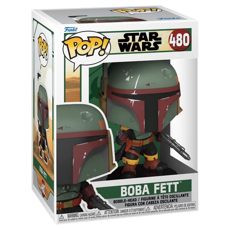 Купить Фигурка Funko POP! Bobble Star Wars Book of Boba Fett Boba Fett  