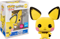  Pokemon - Pichu Flocked Pop! Vinyl Figure (2020 Wondrous Convention Exclusive)