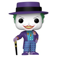 Фигурка Funko POP! Batman 1989 Joker w/Hat 10" (Exc) 