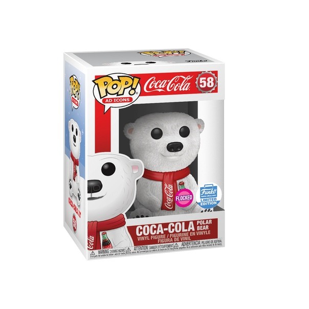 Купить Funko Pop! Coca- Cola Polar Bear (Flocked) Funko Shop Ex 