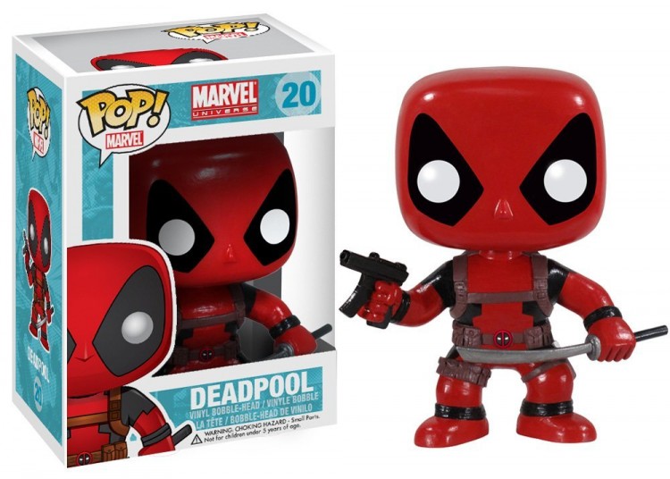 Купить Funko Pop Marvel: Deadpool - Deadpool Vinyl Bobble-Head 