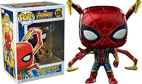 Купить Funko Pop Avengers Infinity War Iron Spider with legs Exc 300 