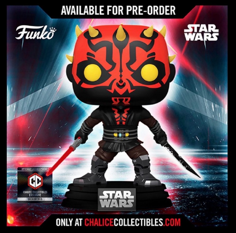 Купить Funko Pop! Chalice Collectibles Exclusive: Star Wars: Darth Maul #450 