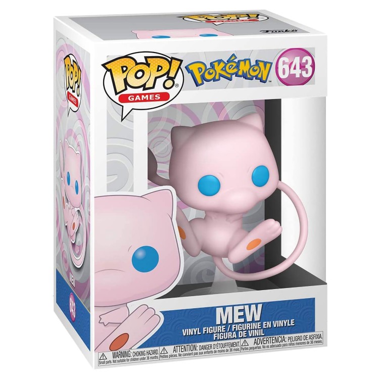 Купить Фигурка Funko POP! Games Pokemon Mew (643)  