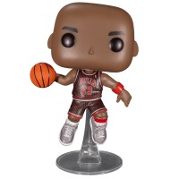 Фигурка Funko POP! NBA Bulls Michael Jordan w/Jordans (Black Pinstripe Jersey) (Exc) 