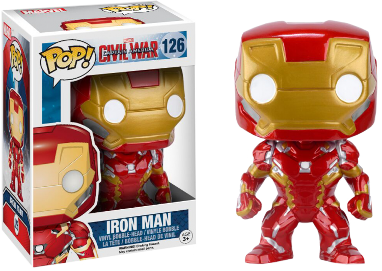Купить Captain America: Civil War - Iron Man Pop! Vinyl Figure 