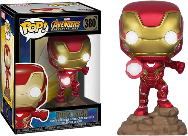 Купить Avengers 3: Infinity War - Iron Man Electronic Light Up Pop! Vinyl Figure 
