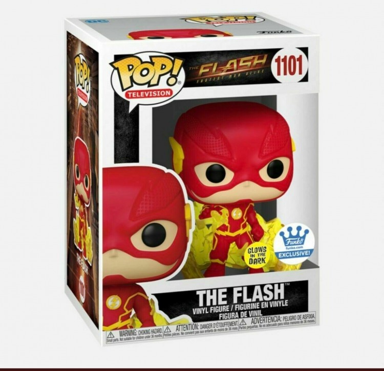 Купить Funko Pop The Flash #1101 Glow in the Dark Funko Shop Exclusive 