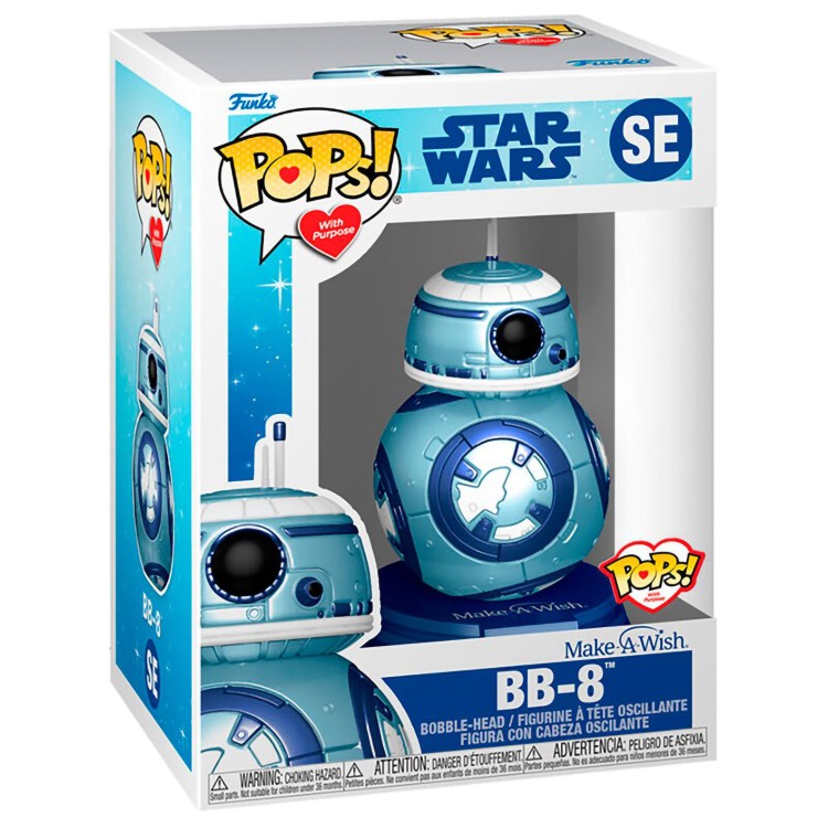Купить Фигурка Funko POP! Bobble Star Wars M.A.Wish BB-8 (MT)  