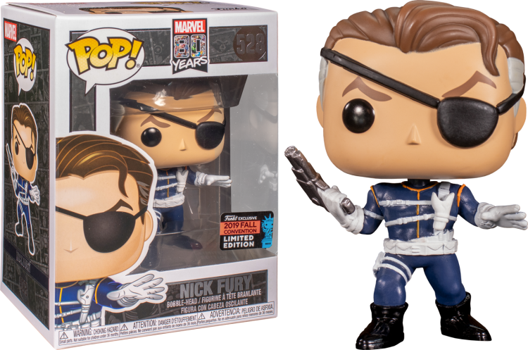 Купить Marvel - Nick Fury First Appearance Pop! Vinyl Figure (2019 Fall Convention Exclusive) 