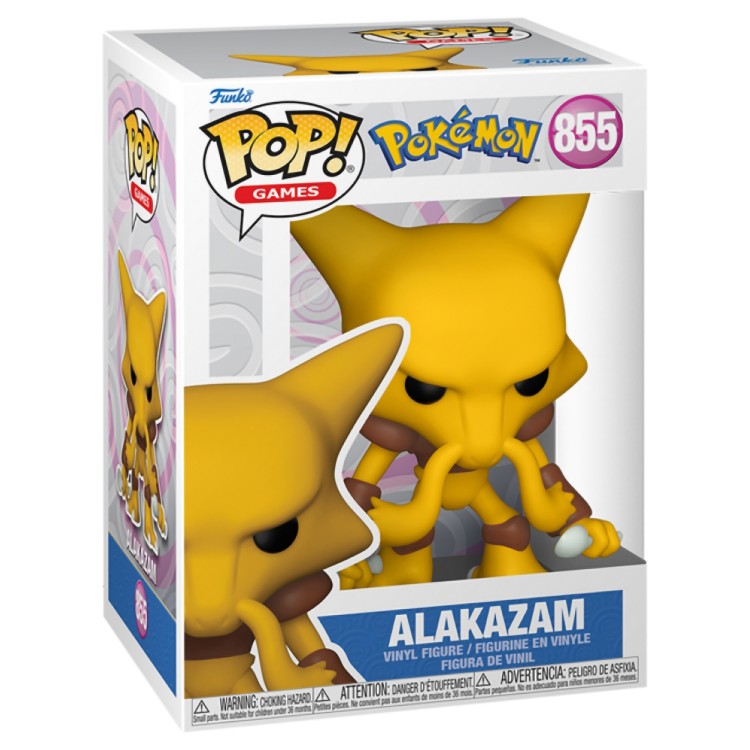 Купить Фигурка Funko POP! Games Pokemon Alakazam (855)  
