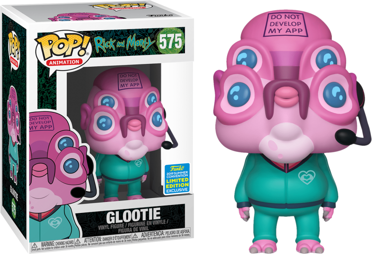 Купить Rick and Morty - Glootie Pop! Vinyl Figure (2019 Summer Convention Exclusive) 
