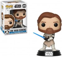 Funko Pop Star Wars™ The Clone Wars: Obi Wan Kenobi Vinyl Bobble-Head #317