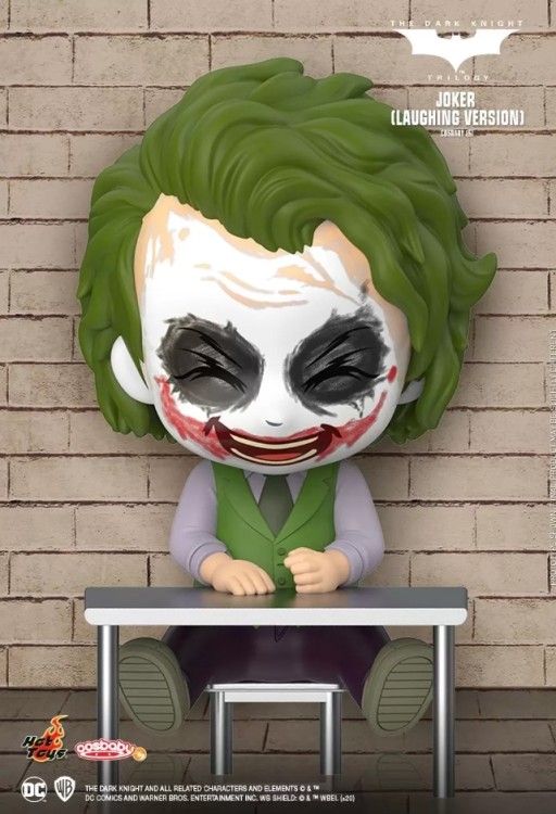 Купить Фигурка The Dark Knight Trilogy Cosbaby - Joker (Laughing Version) Hot Toys 