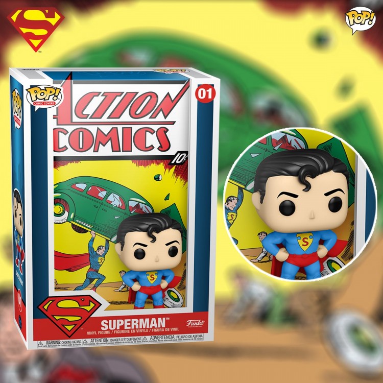 Купить Фигурка Funko POP! Comic Cover DC Superman Action Comic  