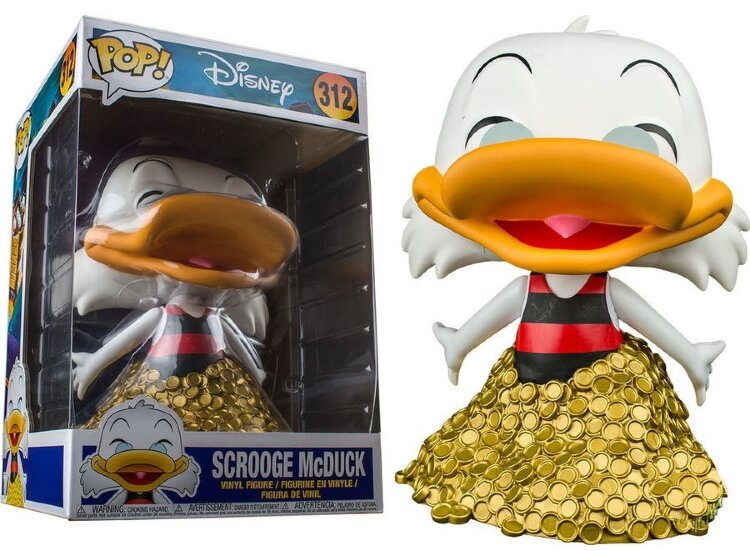 Купить Ducktales - Scrooge McDuck 10" US Exclusive Pop! 