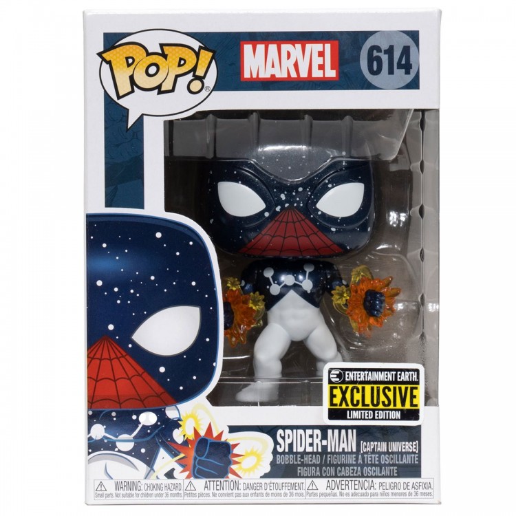 Купить Spider-Man Captain Universe Pop! Vinyl Figure - Entertainment Earth Exclusive 