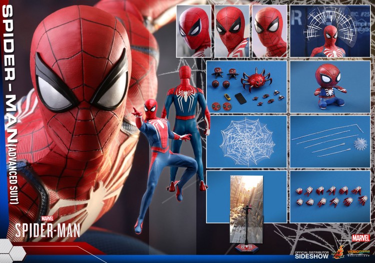 Купить Spider-Man (Advanced Suit) Sixth Scale Collectible Figure Hot Toys 