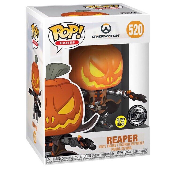 Купить Blizzard 2019 BlizzCon Exclusive Funko Pop! Pumpkin Reaper Figurine(немного помята коробка) 