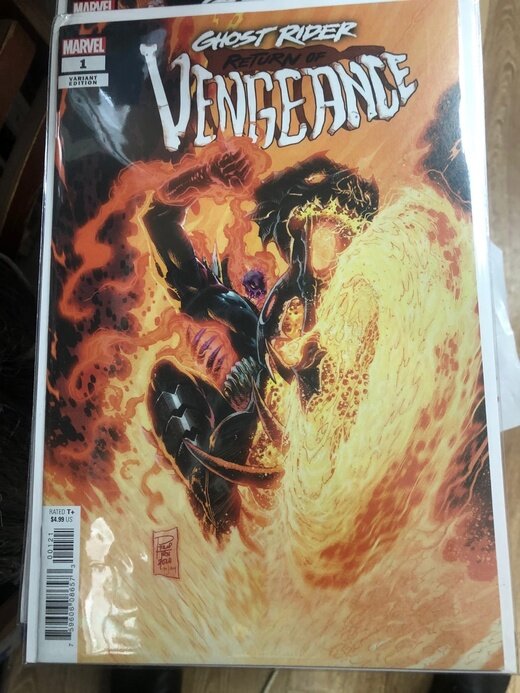 Купить Ghost Rider: Return of Vengeance #1 (Tan Variant) 