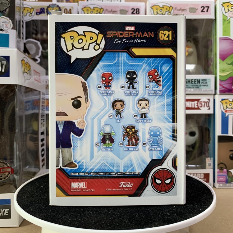 Купить PIAB EXC Marvel Spider-Man Far From Home J. Jonah Jameson Pop! Vinyl Figure(немного мятая коробка) 