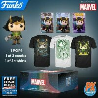 Marvel Funko Loki Pop! Mystery Box - Free Comic Book Summer 2020 - Previews Excl