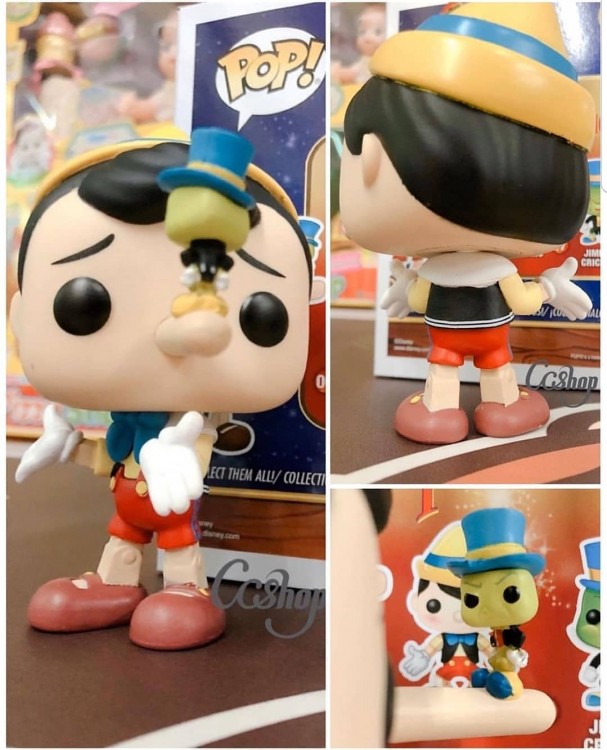 Купить POP! Vinyl: Disney: Pinocchio: Pinocchio w/Jiminy (Exc) 