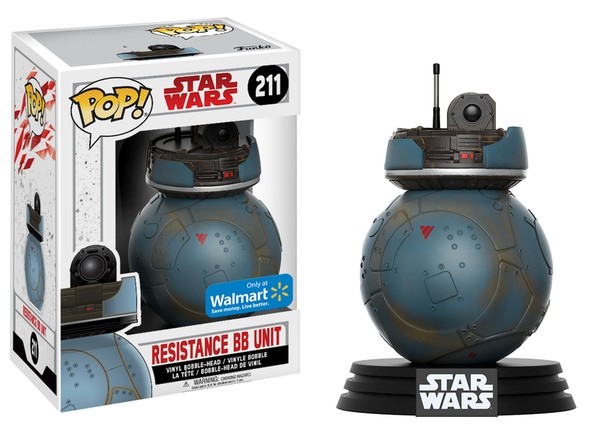Купить Funko POP! Star Wars: The Last Jedi - Resistance BB Unit Walmart Exclusive 