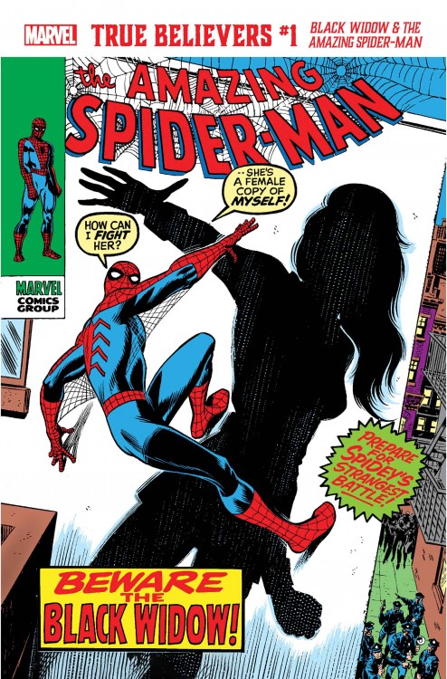 Купить True Believers Black Widow & Amazing Spider-Man #1 