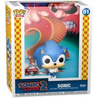 Фигурка Funko POP! Game Cover Sonic the Hedgehog Sonic (Exc) 
