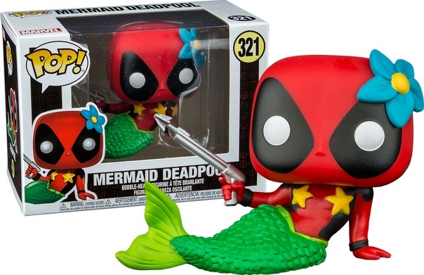 Купить Deadpool - Mermaid Deadpool US Exclusive Pop! 
