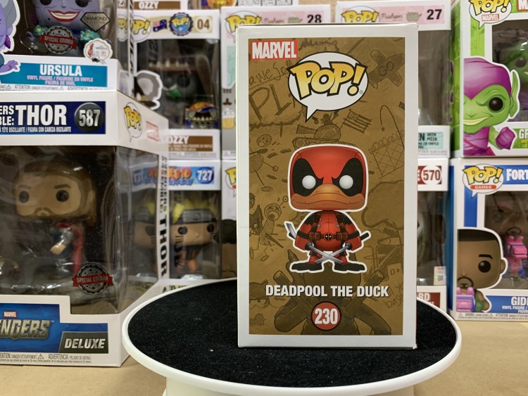 Купить Deadpool - Duckpool Pop! Vinyl Figure (немного мят и надорван край) 