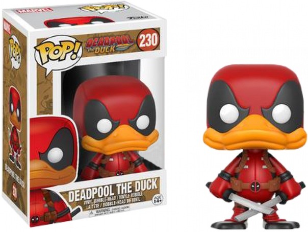 Купить Deadpool - Duckpool Pop! Vinyl Figure (немного мят и надорван край) 