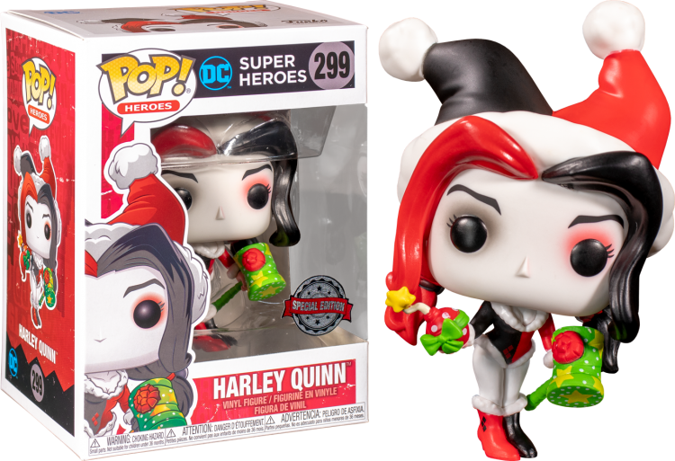 Купить Batman - Harley Quinn with Bomb Holiday Pop! Vinyl Figure 