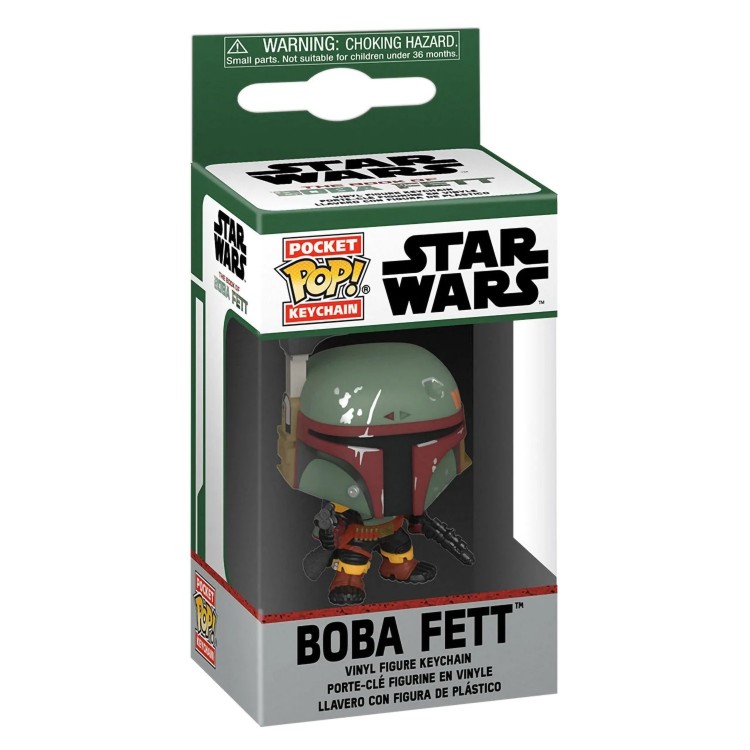 Купить Брелок Funko Pocket POP! Star Wars Book of Boba Fett Boba Fett  