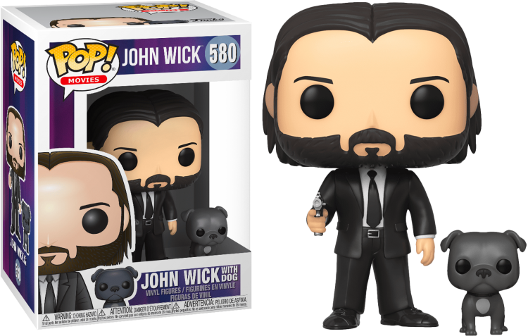 Купить John Wick - John Wick with Dog Pop! Vinyl Figure 