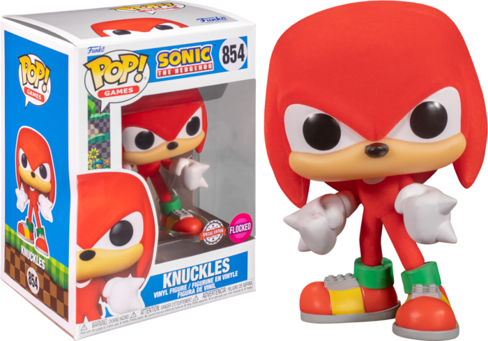 Купить Фигурка Funko Pop! Sonic the Hedgehog - Knuckles Flocked 