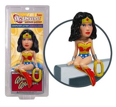 Купить Фигурка DC Comics: Wonder Woman Computer Sitter Bobble Head (DC Unlimited) 