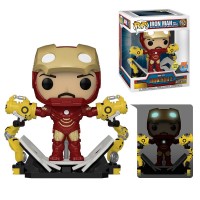 Фигурка Funko Iron Man 2 Iron Man MK IV with Gantry Glow-in-the-Dark 6-Inch Deluxe Pop! Vinyl Figure - Previews Exclusive