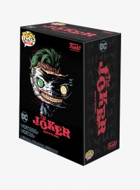 Funko DC Comics Pop! Tees The Joker (Death Of The Family) Glow-In-The-Dark Vinyl Figure & T-Shirt Box Set Hot Topic Exclusive M