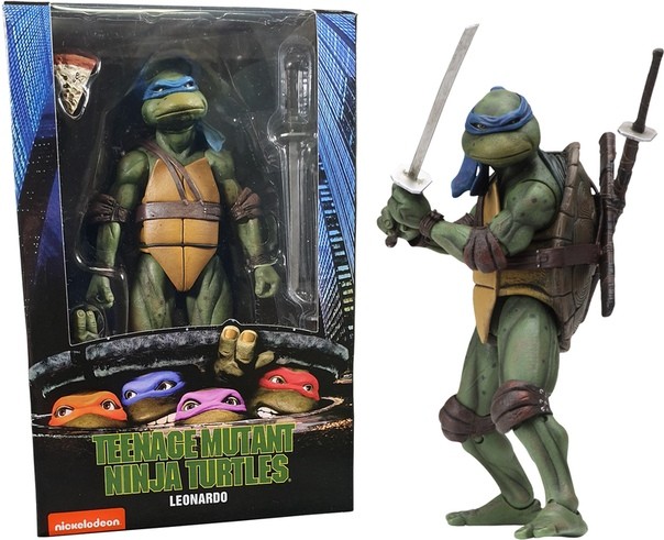 Купить Фигурка NECA Teenage Mutant Ninja Turtles - 7” Scale Action Figure - 1990 Movie Leonardo  
