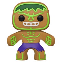 Фигурка Funko POP! Bobble Marvel Holiday Gingerbread Hulk 
