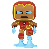 Фигурка Funko POP! Bobble Marvel Holiday Gingerbread Iron Man 