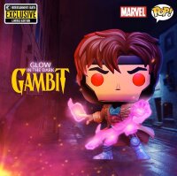 Funko X-Men Gambit Glow-in-the Dark Pop! Vinyl Figure - Entertainment Earth Exclusive