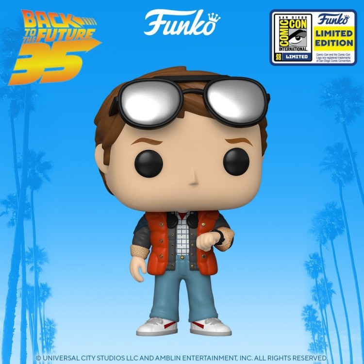 Купить Funko Pop Marty Checking Watch 2020 SDCC SHARED Exclusive 