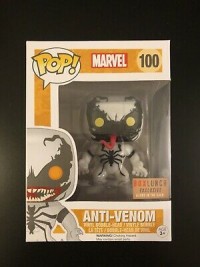 Funko Pop Marvel Anti-Venom #100 Glow In The Dark GITD BoxLunch Exclusive