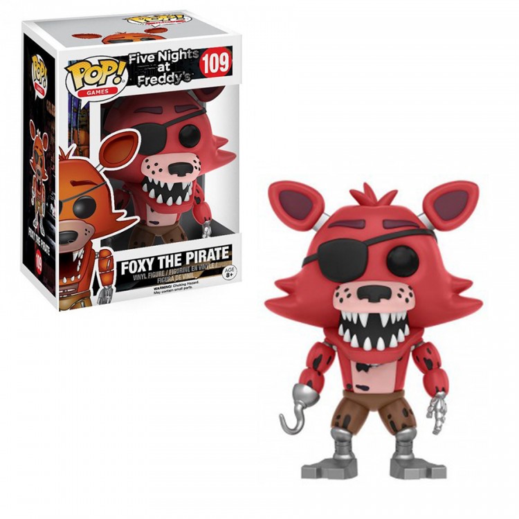 Купить Funko POP! GAMES: Five Nights at Freddy: Foxy The Pirate #109 